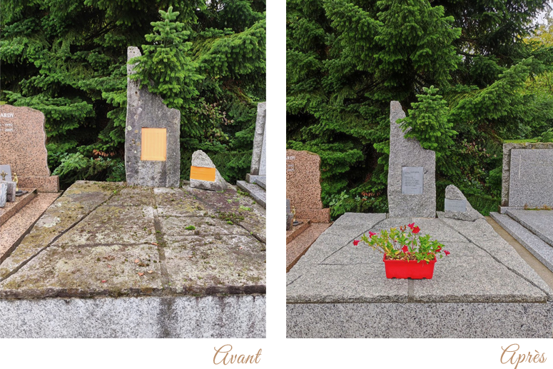 Pech Memoria Fleurissement de sépulture