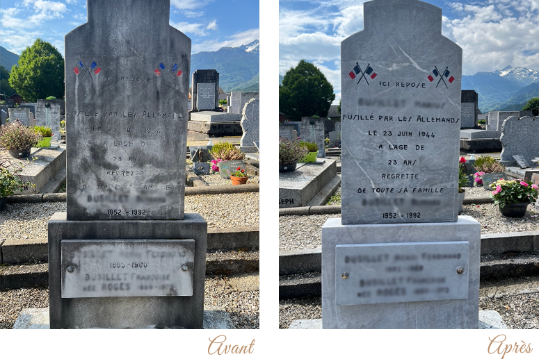 Pech Memoria Fleurissement de sépulture