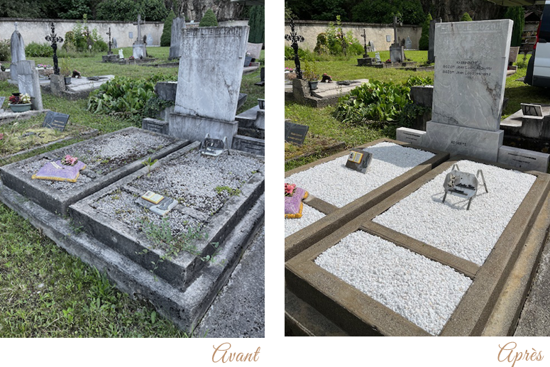 Pech Memoria Fleurissement de sépulture