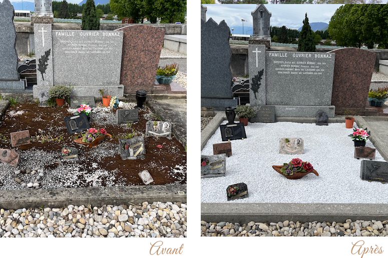 Pech Memoria Fleurissement de sépulture